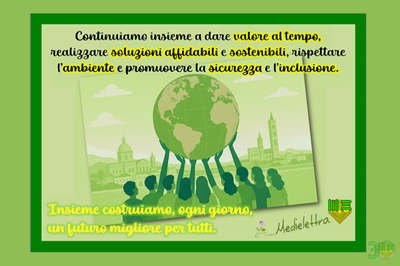 Non è solo Natale. È una scelta, quella di Medielettra.