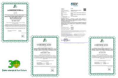 Certificazioni rinnovate, responsabilità che continua alla Medielettra.