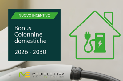 Bonus colonnine Domestiche. Il nostro servizio completo di assistenza ed installazione